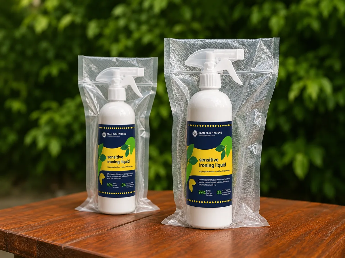 Kemasan Sensitive Ironing Liquid